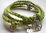 Peace bracelet lightgreen